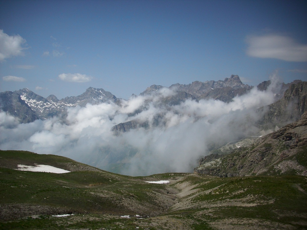 Blick von Belluno nach
              Südwesten