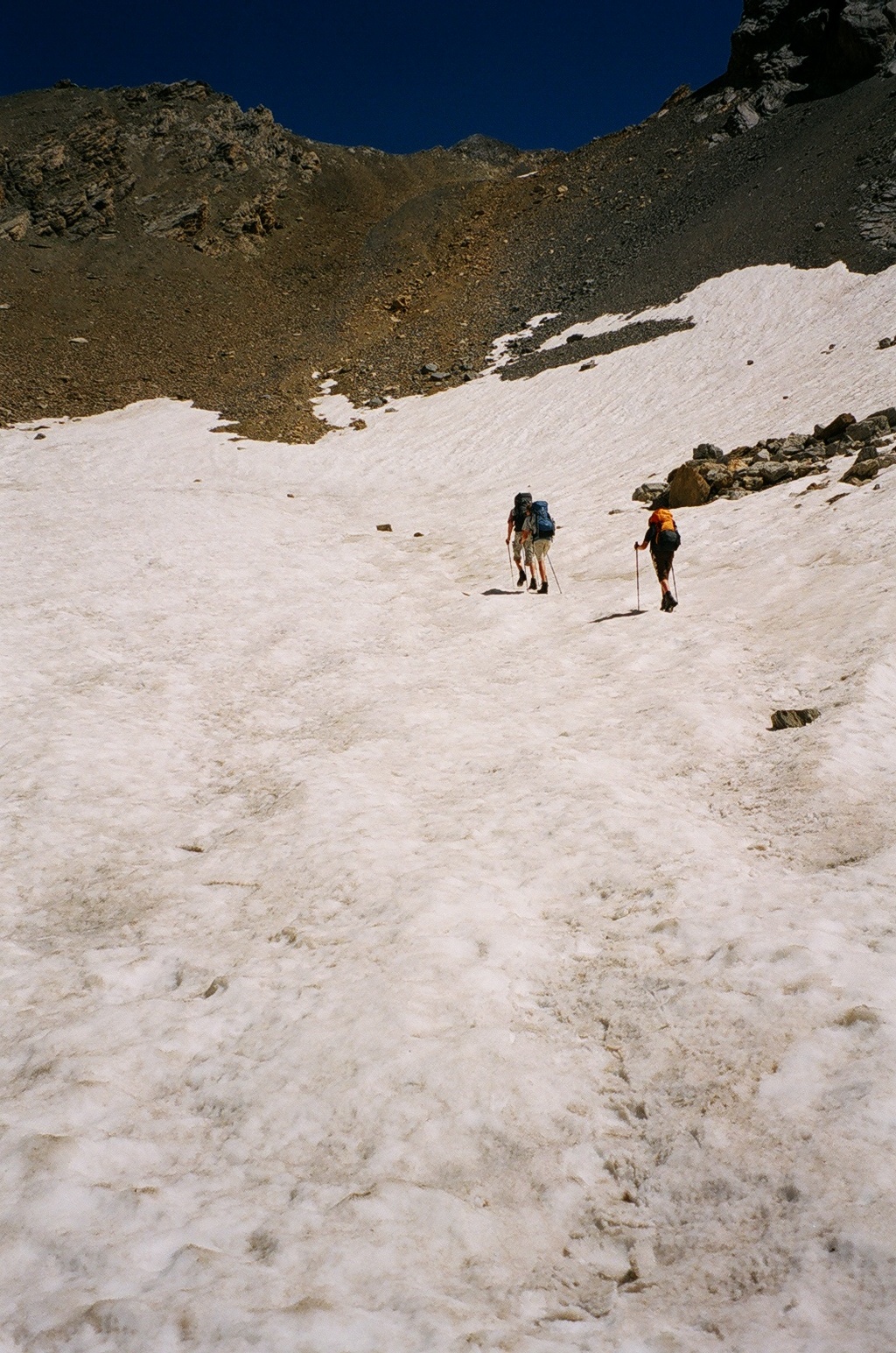 Schneefeld vor Ciaslaras